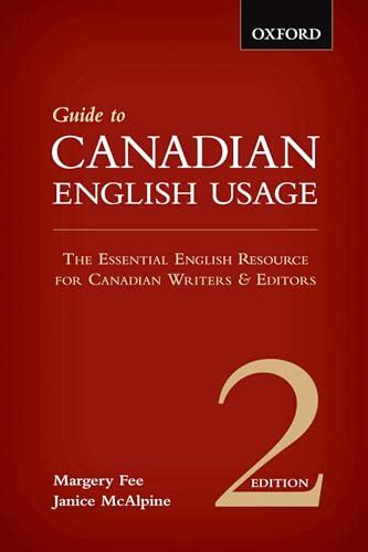 List of resources for learning Canadian English