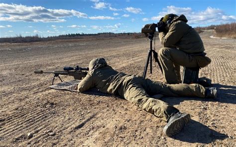 Canadian Sniper in a Combat Zone