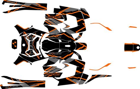 Can-Am Ryker Wrap Template Design Gallery 2