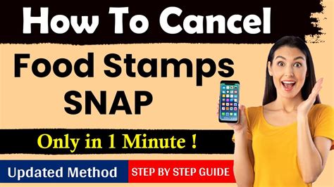 Cancel Food Stamps by Mail