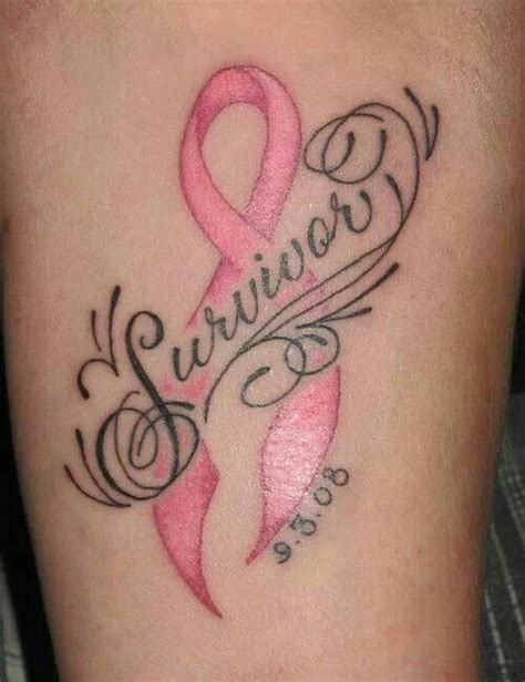 Cancer survivor tattoos