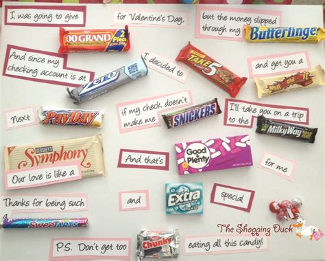 Candy bar sayings memes with a meme background