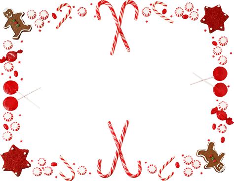 Candy Cane Border