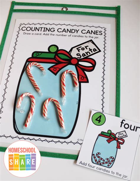 Candy Cane Math Problems