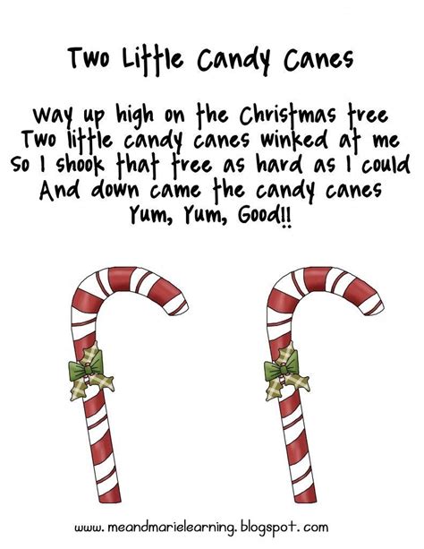 A picture of candy cane songs