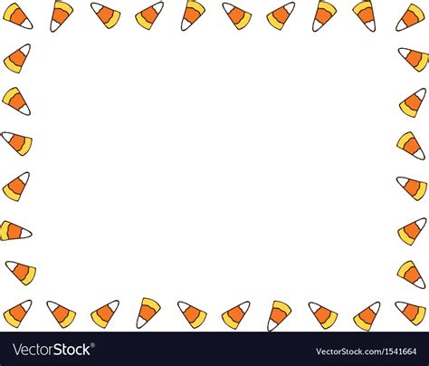 Candy Corn Border