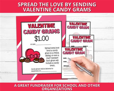 Candy Gram Fundraiser Template Ideas