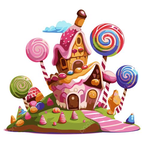 Candyland Clipart for Kids