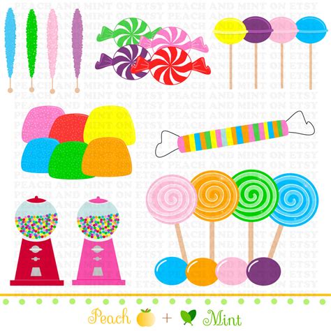 Candyland Clipart Ideas for Kids