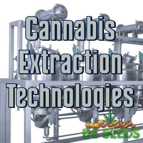 Cannabis extraction technology