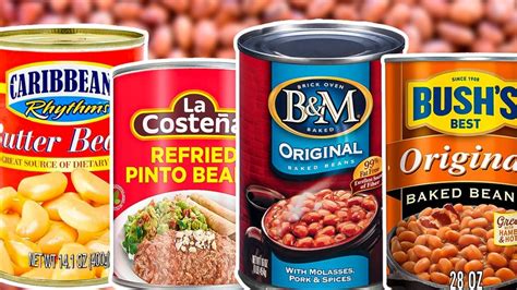 Canned beans are a great source of protein