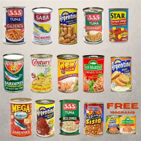 Canned goods