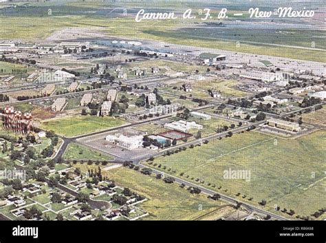 Aerial View of Cannon Air Force Base