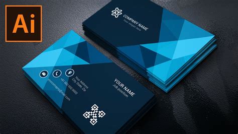 Canon Business Card Template AI