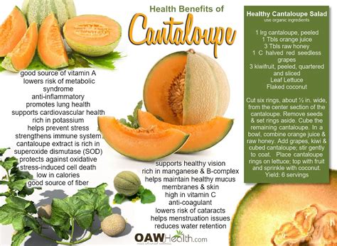 Cantaloupe Benefits for Health