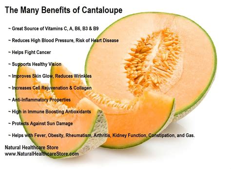 Cantaloupe nutrition benefits