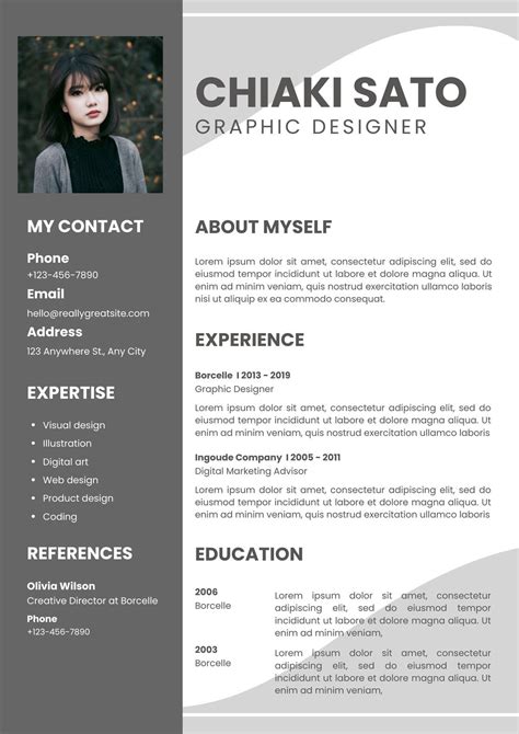 Canva resume templates