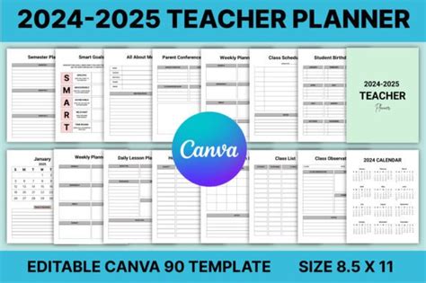 Canva Teacher Planner