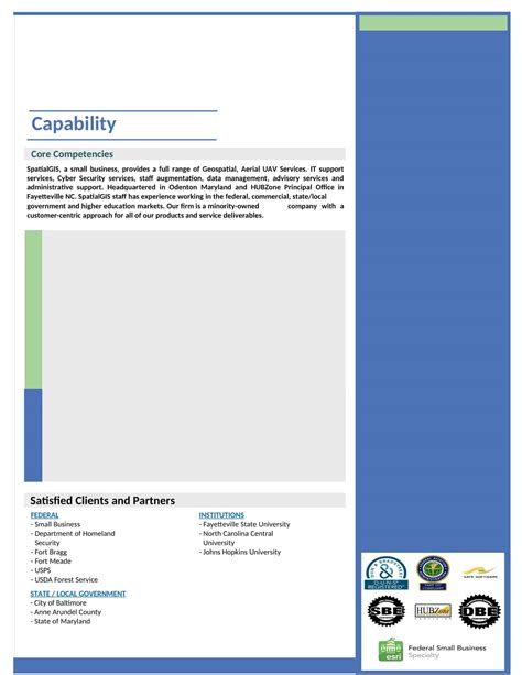 capability statement template 4