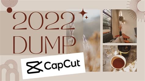 Capcut Photo Dump Template Ideas for Youtube