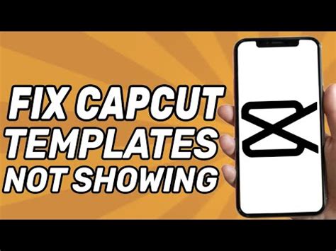 Fix Capcut Template Not Available