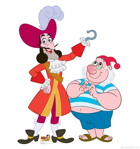 Captain Hook and Smee coloring page