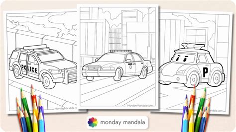 Car Coloring Pages For Elementary School