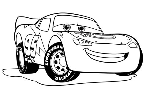 Car Coloring Pages for Kids