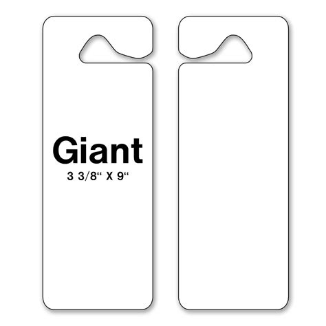 Car Hang Tag Template 3