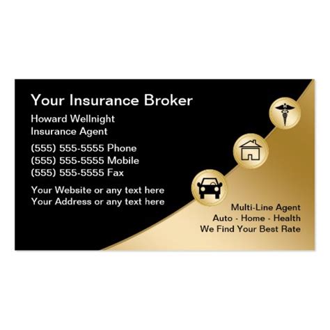 Car Insurance Business Card Template