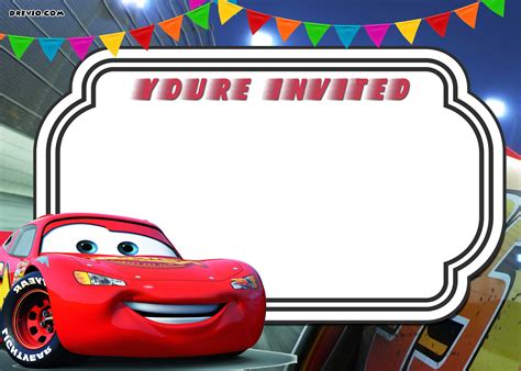 Car Invitation Template 3