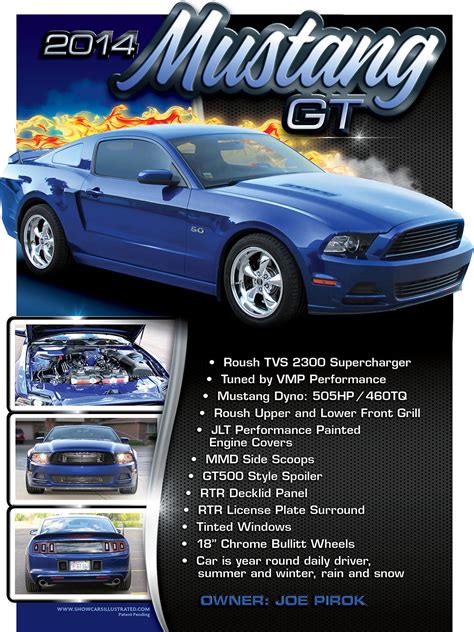 Car Show Display Board Design Template