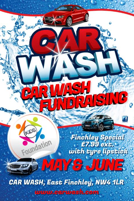 Car Wash Flyer Design Templates