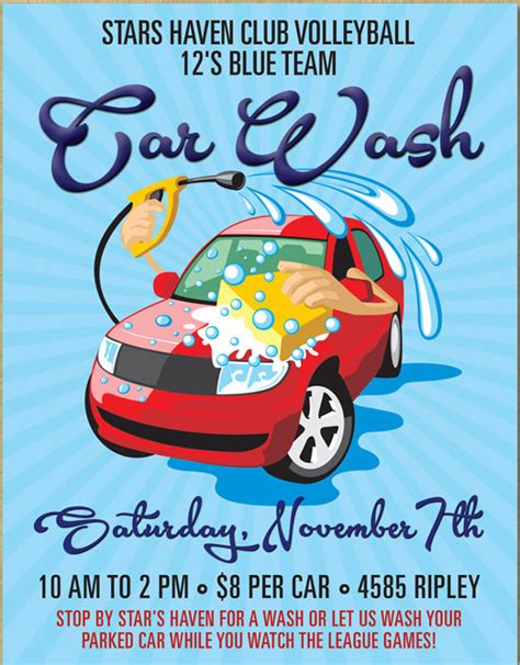 Car Wash Flyer Template PDF Free