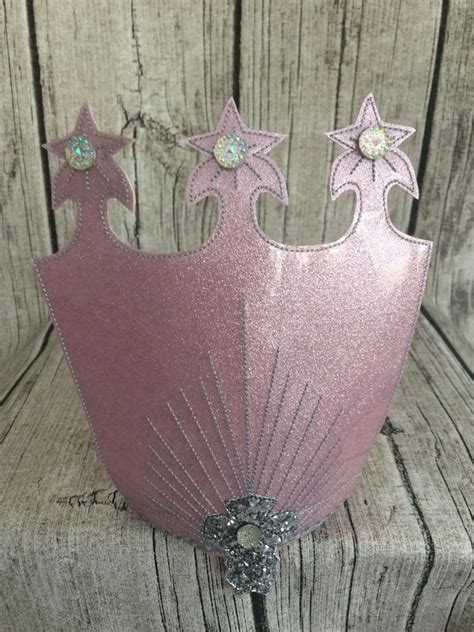 Cardboard and Papier-Mâché Glinda Crown