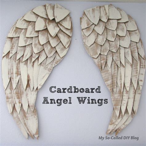 Cardboard Angel Wings