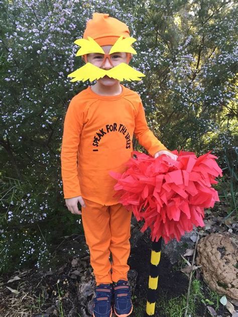 Cardboard Box Lorax Costume