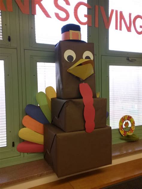 Cardboard Box Turkey Costume