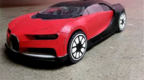 Cardboard Bugatti Chiron Gallery 1