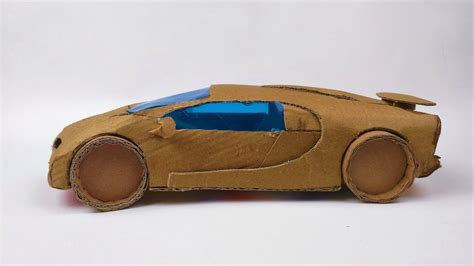 Cardboard Bugatti Chiron Template 2