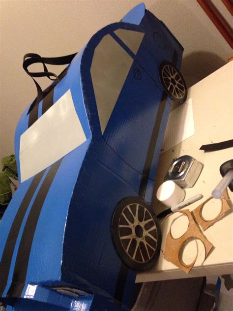 Cardboard Car Costume Template Gallery Image 6