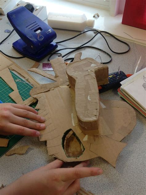 Cardboard crafts are a great way to recycle and get creative