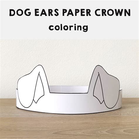 Cardboard Dog Ear Template