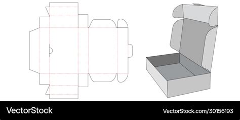 A cardboard fold-out template