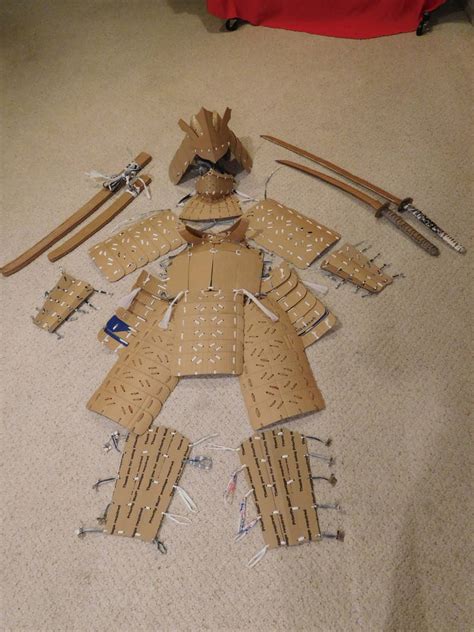 Cardboard Samurai Armor 1