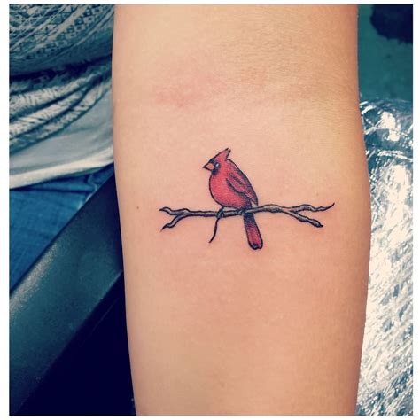 Cardinal Bird Tattoo