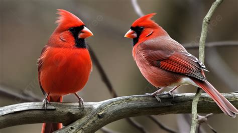 Cardinal Pair on a Branch