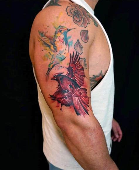 Cardinal Tattoo on Arm