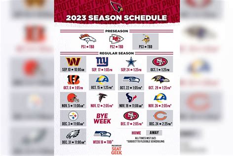 Cardinals 2023 Season Schedule Image 10