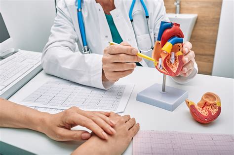 Cardiology PA performing a stress test on a patient